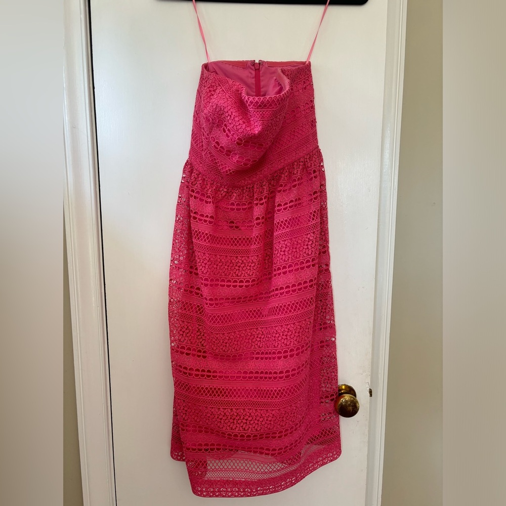Jcrew Lace pink dress